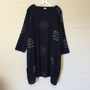 Boat Neck Dress Long Sleeve NWT OS